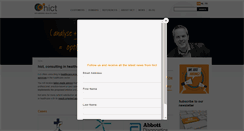 Desktop Screenshot of hict.com